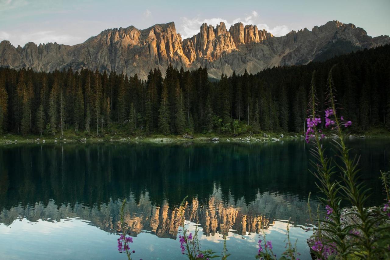 Costalungahouse Trekkingbikeski Selfcheck-In Apartment Carezza al Lago Exterior foto