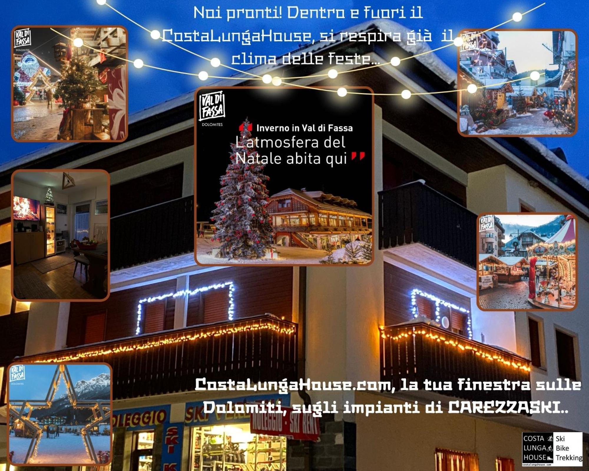 Costalungahouse Trekkingbikeski Selfcheck-In Apartment Carezza al Lago Exterior foto